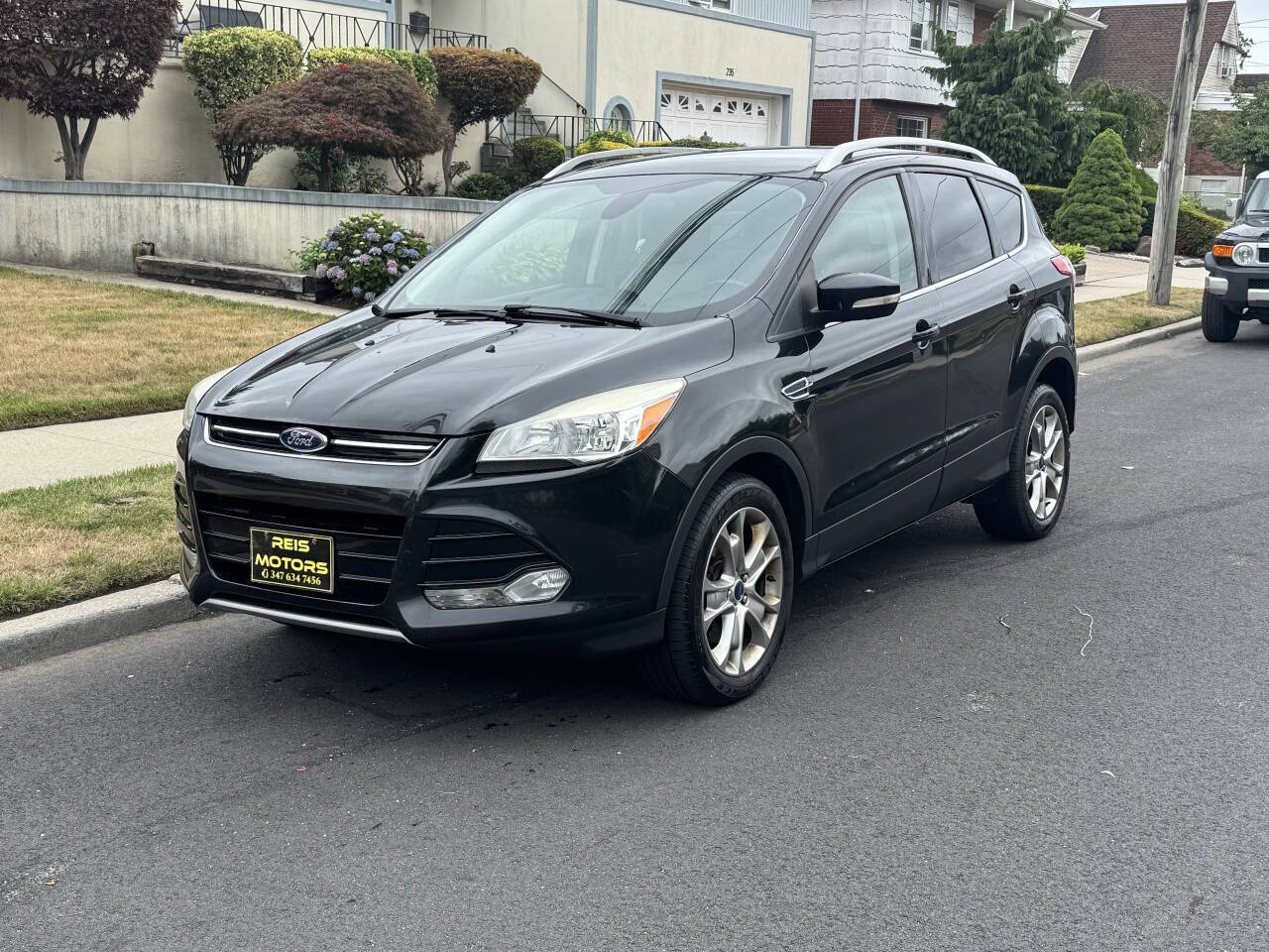 Black 2014 Ford Escape Titanium AWD Titanium 4dr SUV 1