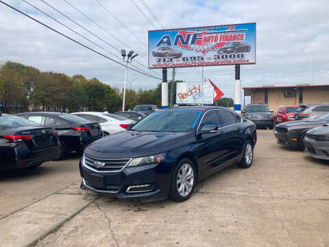 2019 Chevrolet Impala for sale at ANF AUTO FINANCE in Houston TX