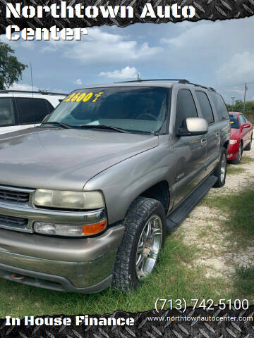 2001 Chevrolet Suburban for sale at Northtown Auto Center in Houston TX