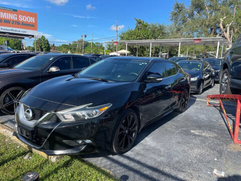 2016 Nissan Maxima for sale at America Auto Wholesale Inc in Miami FL