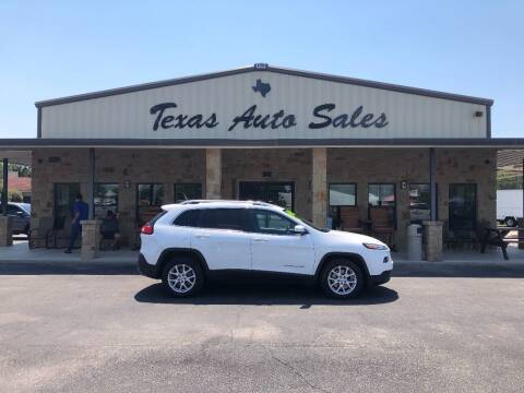 2014 Jeep Cherokee for sale at Texas Auto Sales in San Antonio TX