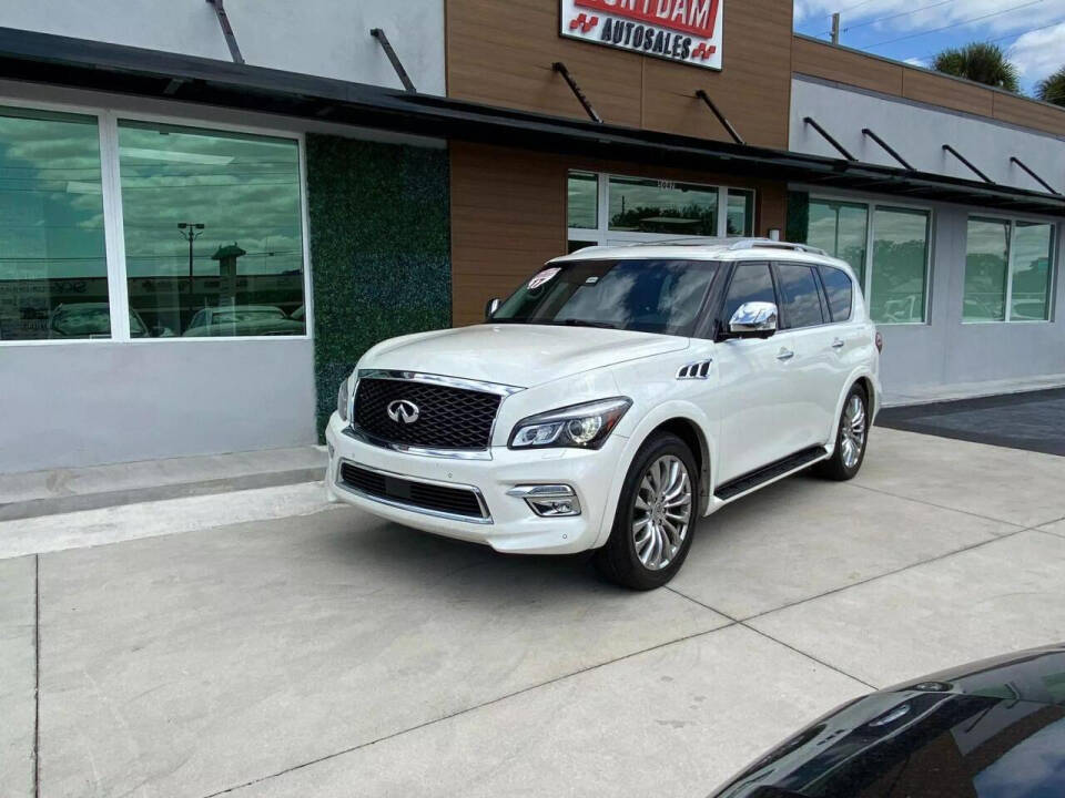 2017 INFINITI QX80 for sale at Sonydam Auto Sales Orlando in Orlando, FL