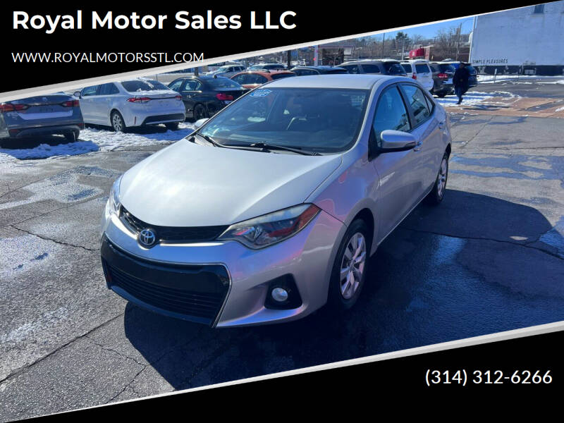 2016 Toyota Corolla for sale at Royal Motor Sales LLC in Saint Louis MO