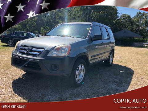 2006 Honda CR-V for sale at Coptic Auto in Wilson NC