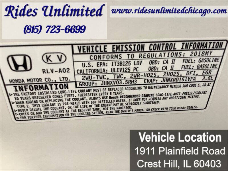 2018 Honda Pilot Touring