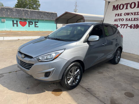 2014 Hyundai Tucson for sale at BRAMLETT MOTORS in Hope AR