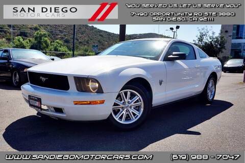2009 Ford Mustang for sale at San Diego Motor Cars LLC in Spring Valley CA