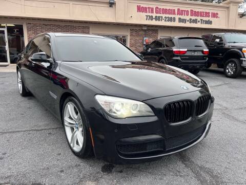 2014 BMW 7 Series for sale at North Georgia Auto Brokers in Snellville GA