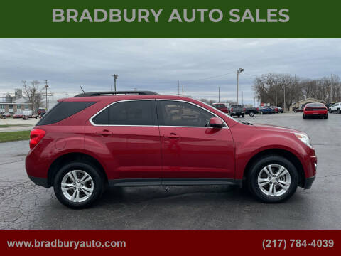 2015 Chevrolet Equinox for sale at BRADBURY AUTO SALES in Gibson City IL