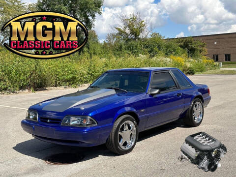 1993 Ford Mustang for sale at MGM CLASSIC CARS in Addison IL
