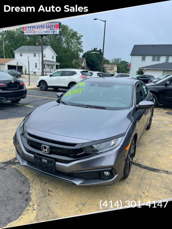 2020 Honda Civic for sale at Dream Auto Sales in South Milwaukee WI