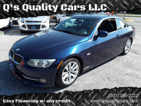 2013 BMW 3 Series for sale at Q's Quality Cars LLC in Capitol Heights MD