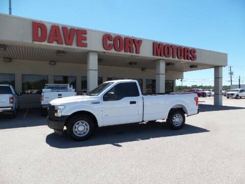 2017 Ford F-150 for sale at DAVE CORY MOTORS in Houston TX