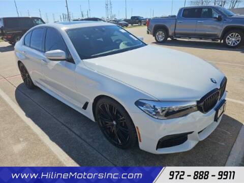 2019 BMW 5 Series for sale at HILINE MOTORS in Plano TX