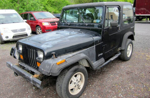 1995 Jeep Wrangler for sale at K & R Auto Sales,Inc in Quakertown PA