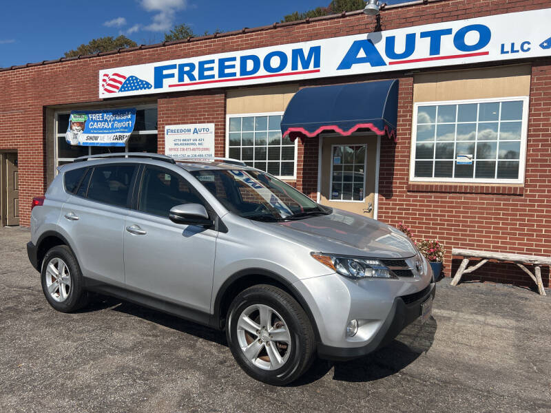 2013 Toyota RAV4 for sale at FREEDOM AUTO LLC in Wilkesboro NC