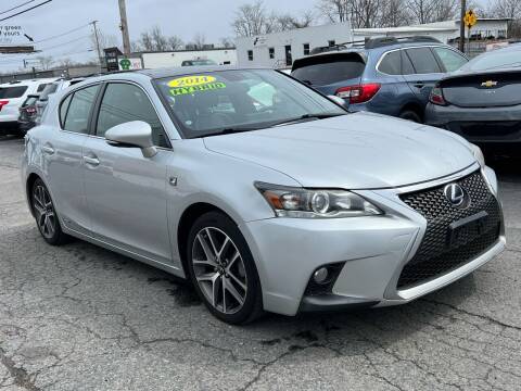 2014 Lexus CT 200h for sale at MetroWest Auto Sales in Worcester MA