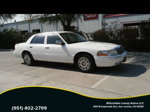 2005 Mercury Grand Marquis for sale at Affordable Luxury Autos LLC in San Jacinto CA