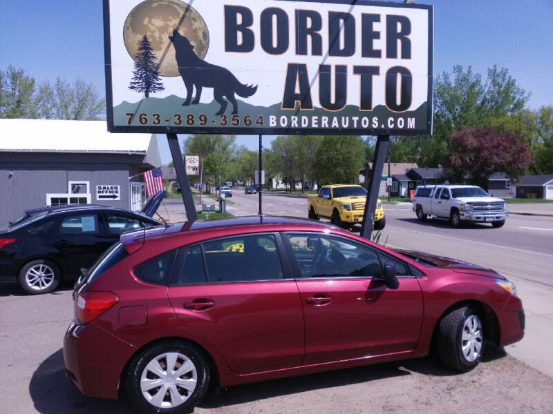 2013 Subaru Impreza for sale at Border Auto of Princeton in Princeton MN