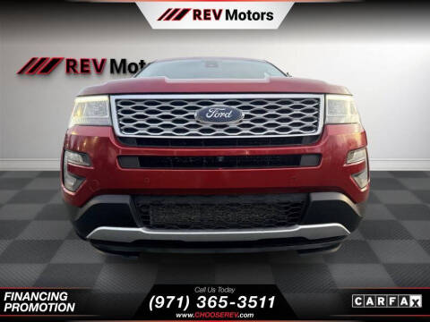 2017 Ford Explorer Platinum