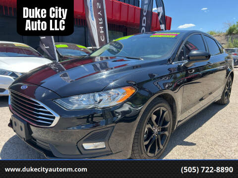 2020 Ford Fusion for sale at Duke City Auto LLC in Gallup NM