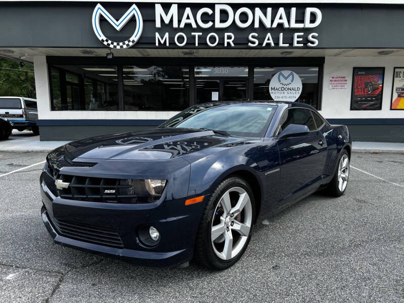 2010 Chevrolet Camaro for sale at MacDonald Motor Sales in High Point NC