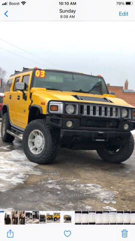 2003 HUMMER H2 for sale at HIDALGOS AUTO SALES in Omaha NE