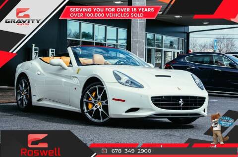 2014 Ferrari California for sale at Gravity Autos Roswell in Roswell GA