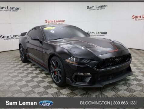 2021 Ford Mustang for sale at Sam Leman Ford in Bloomington IL