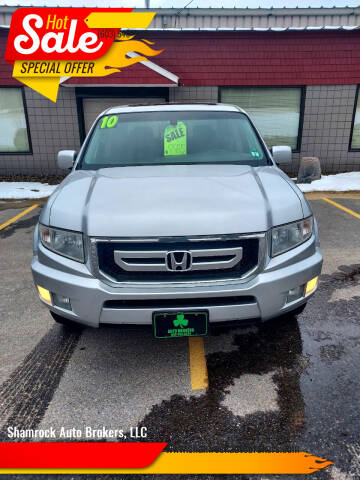 2010 Honda Ridgeline for sale at Shamrock Auto Brokers, LLC in Belmont NH