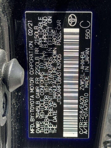 2021 Toyota Prius XLE