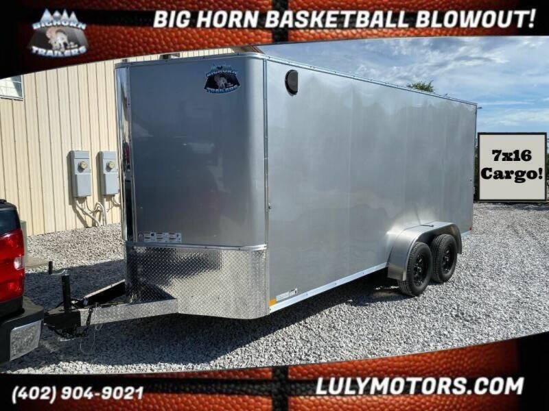 2025 R&M 7x16 V-Nose Enclosed Cargo for sale at Luly Motors-Trailers in Lincoln NE