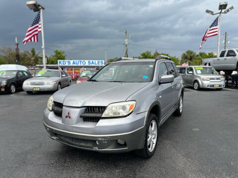 2005 Mitsubishi Outlander for sale at KD's Auto Sales in Pompano Beach FL
