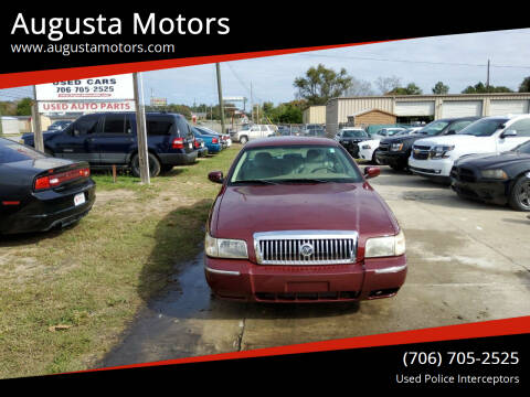 2008 Mercury Grand Marquis for sale at Augusta Motors in Augusta GA