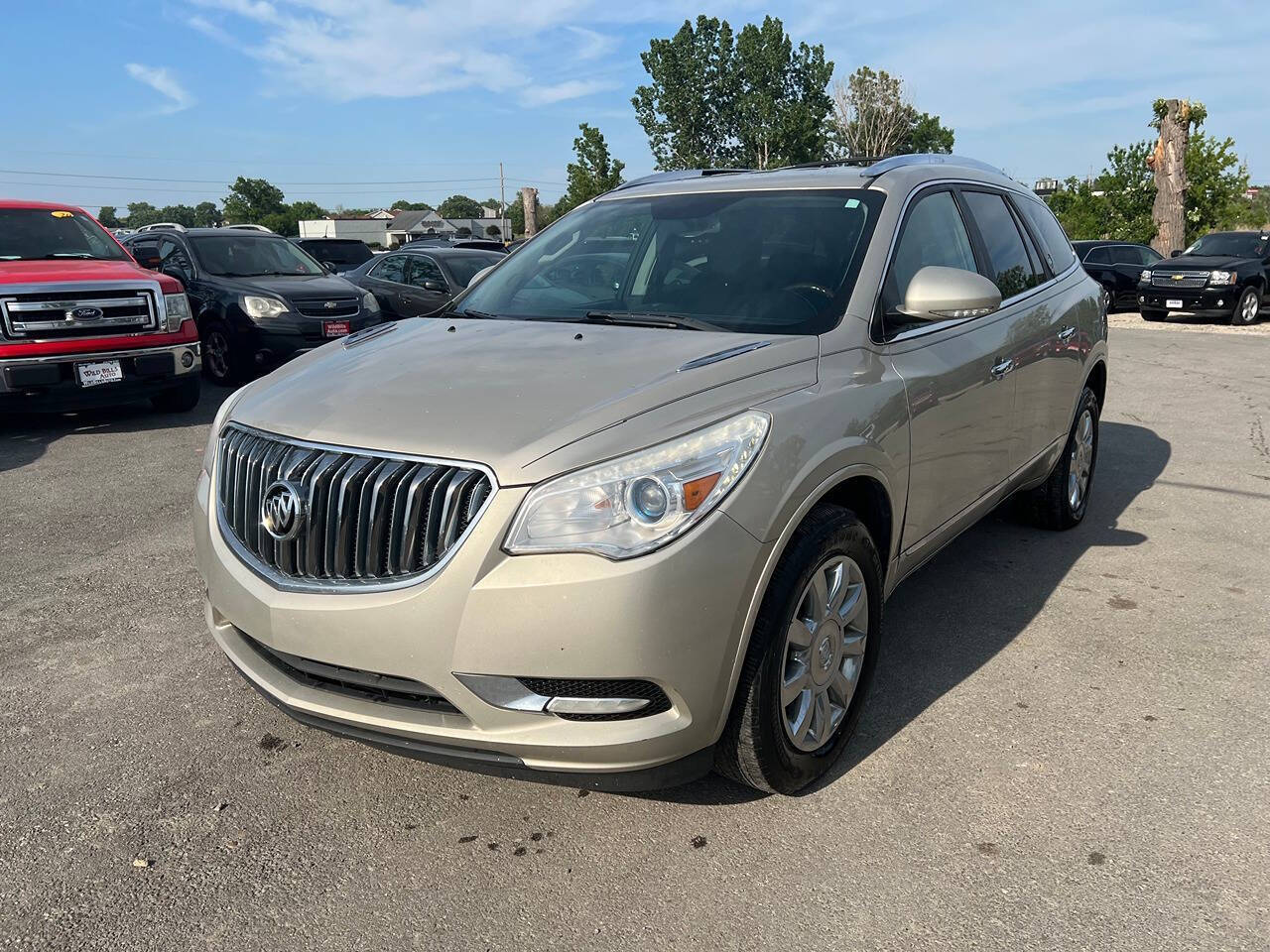 Champagne 2013 Buick Enclave Premium FWD SUV / Crossover Front-Wheel Drive 6-Speed Automatic