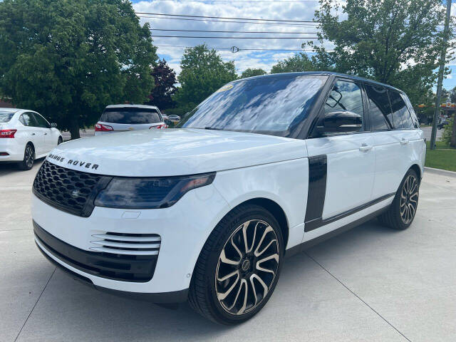 2019 Land Rover Range Rover for sale at ORCHARD LAKE AUTO SALES INC in Farmington Hills, MI