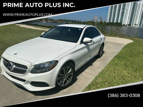 2016 Mercedes-Benz C-Class for sale at PRIME AUTO PLUS INC. in Daytona Beach FL