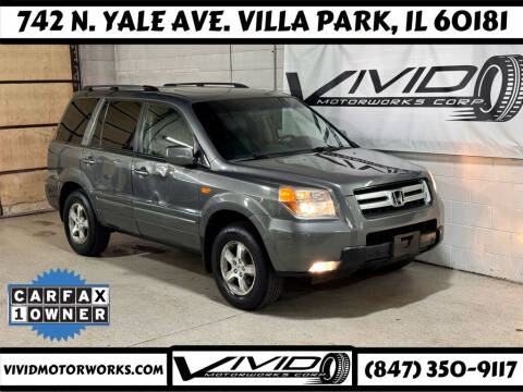 2007 Honda Pilot for sale at VIVID MOTORWORKS, CORP. in Villa Park IL