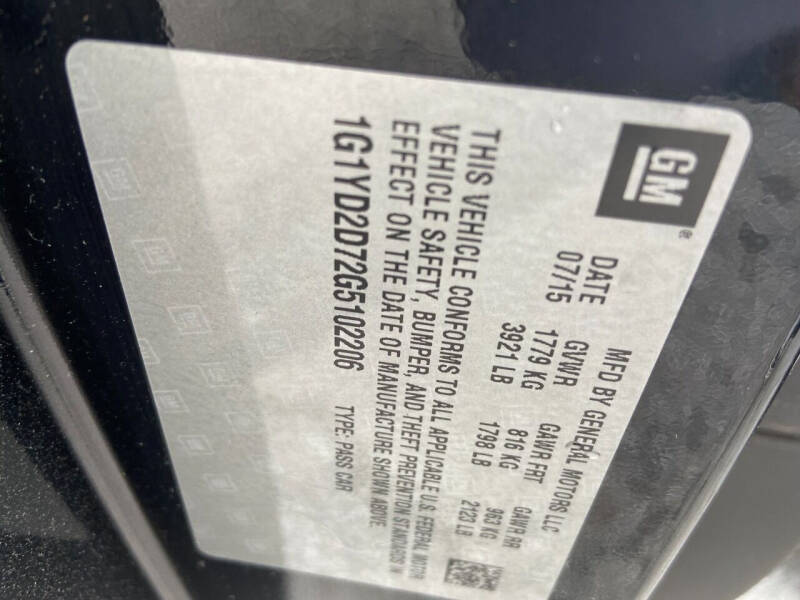 2016 Chevrolet Corvette Stingray