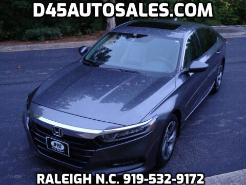 2018 Honda Accord for sale at D45 Auto Brokers in Raleigh NC