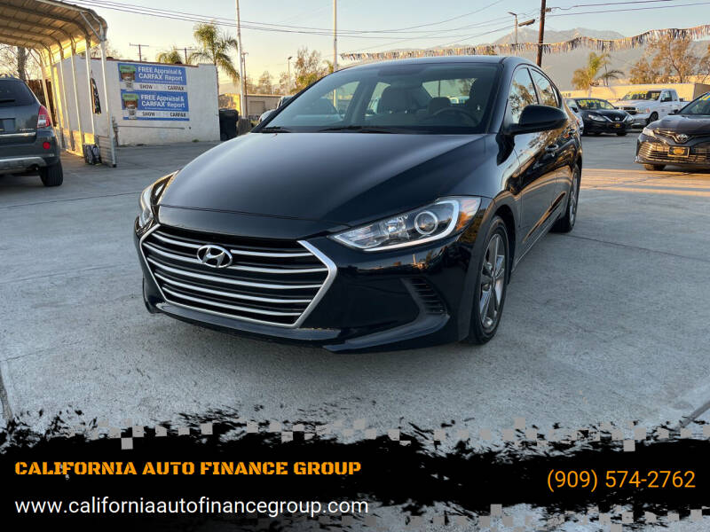 2017 Hyundai Elantra for sale at CALIFORNIA AUTO FINANCE GROUP in Fontana CA