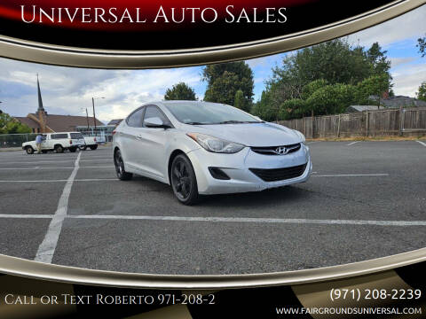 2013 Hyundai Elantra for sale at Universal Auto Sales in Salem OR