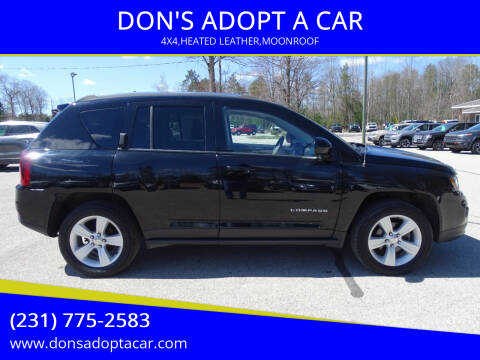 2016 Jeep Compass for sale at DON'S ADOPT A CAR in Cadillac MI