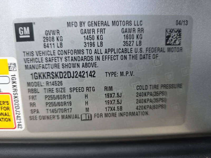 2013 GMC Acadia SLT-2