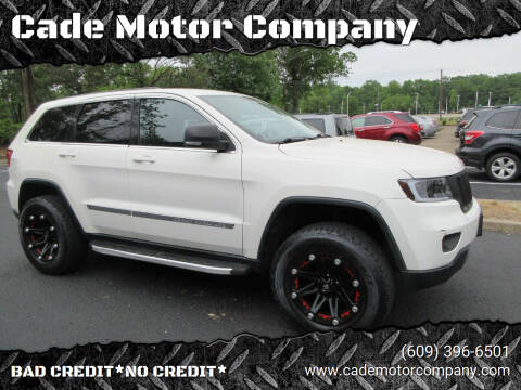 2012 Jeep Grand Cherokee for sale at Cade Motor Company in Lawrenceville NJ