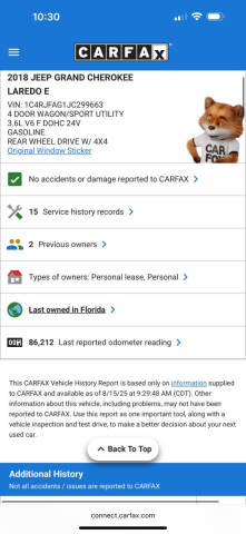 2018 Jeep Grand Cherokee Laredo