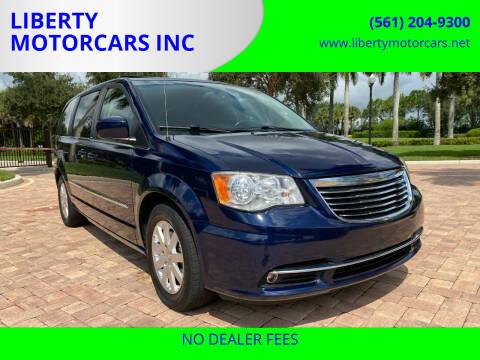 2014 Chrysler Town and Country for sale at LIBERTY MOTORCARS INC in Royal Palm Beach FL