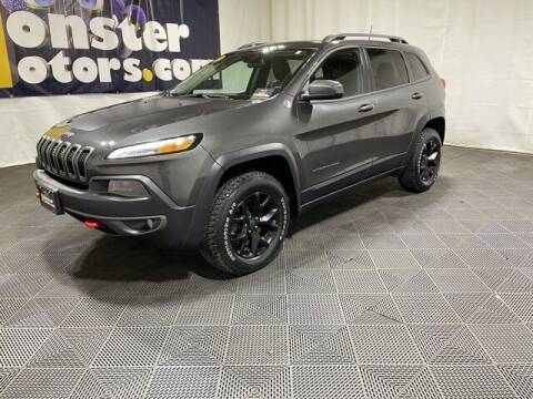 2017 Jeep Cherokee for sale at Monster Motors in Michigan Center MI