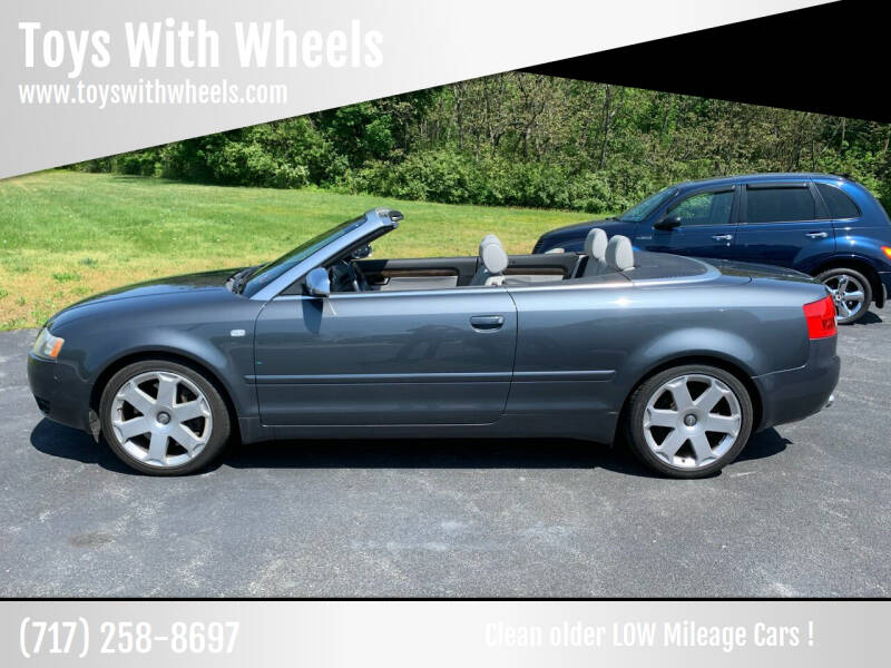 2005 Audi S4 for sale at Toys With Wheels in Carlisle PA