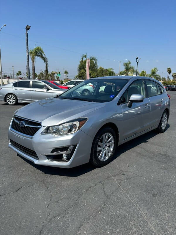 2016 Subaru Impreza for sale at Cars Landing Inc. in Colton CA